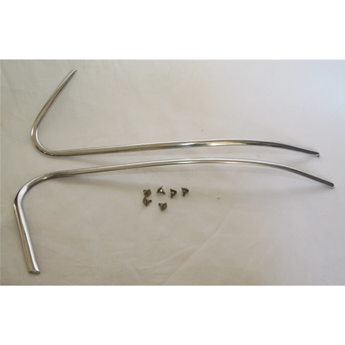 Satz Aluminiumleisten für Kotflügel und Seitenverkleidungen VESPA 125 VNB3T VNB4T VNB5T 150 VBB1T 71001> VBB2T ro 610097M