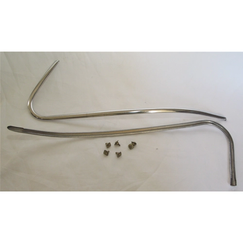 Satz Aluminiumleisten für Kotflügel und Seitenverkleidungen VESPA 125 VNB3T VNB4T VNB5T 150 VBB1T 71001> VBB2T ro 610097M