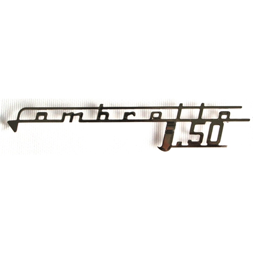 Beschriftungsschild „LAMBRETTA J 50" für LAMBRETTA JUNIOR