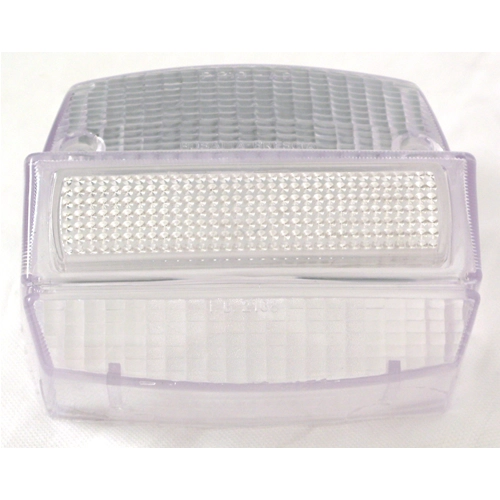 Kunststoff-Rücklichtgehäuse, weiß transparent, für VESPA P PX 125 150 200 pE