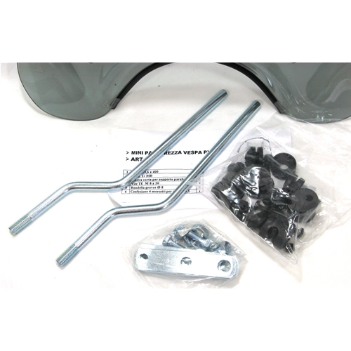 Pare-brise fumé miniature pour VESPA PX PE 50 125 150 200 (tous modèles) + supports