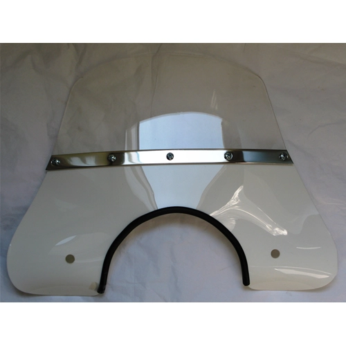 Parabrisas blanco para VESPA 125 150 180 200 PX PE SPRINT VELOCE RALLY TS, completo con soportes.