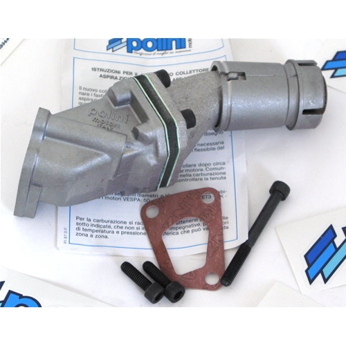 Collettore Monolamellare POLINI 215.0231 diametro 19 per VESPA ETS PK XL HP 3 fori