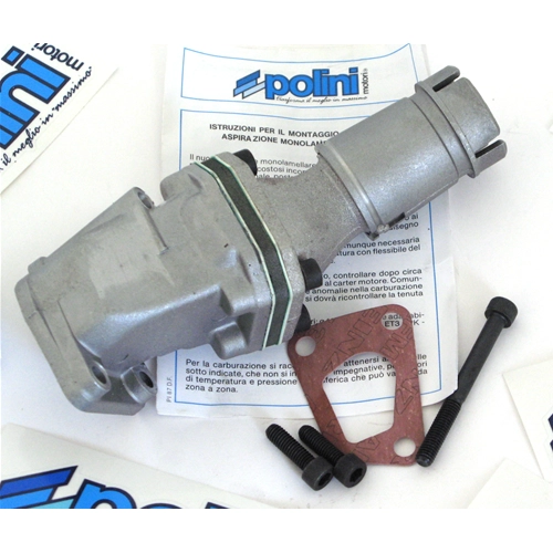 Collettore Monolamellare POLINI 215.0231 diametro 19 per VESPA ETS PK XL HP 3 fori