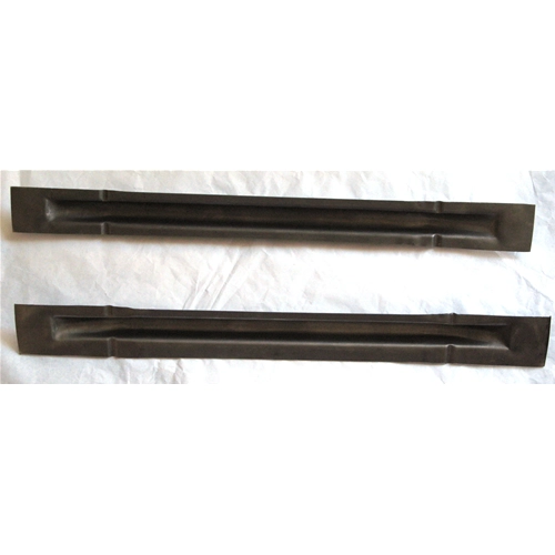 Pair of footboard reinforcement cross members for VESPA 50 90 125 NLR ET3 PRIMAVERA SPECIAL