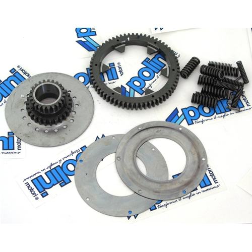 Par de transmisión PRIMARIA con relaciones extendidas Z23 Z64 POLINI 202.0001 para VESPA PX PE 200
