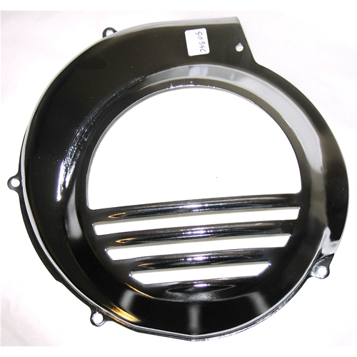 Chrom-Schwungradabdeckung, Lüfterabdeckung, VESPA 125 150 200 PX PE COSA RAINBOW Scheibenbremse mit Elektrostarter ro 436543 2856075