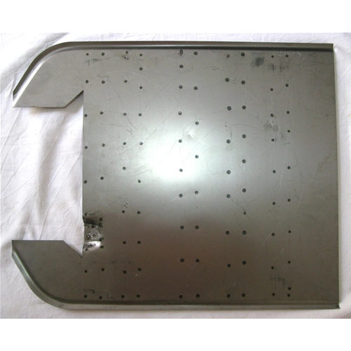 Plancher de marchepied pour Vespa 125 à phare bas (1951-1958), V30T à V33T, VM VN 150 (1950-1958), VL1T à VL3T, VB1T (modèle lourd), longueur 90 cm.