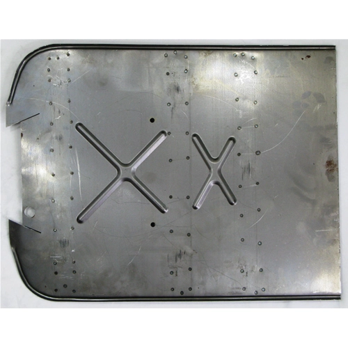 Plancher de marchepied des années 70 avec 2 traverses pour VESPA 125 150 180 200 GTR TS SPRINT VELOCE RALLY type lourd 70 cm de long.