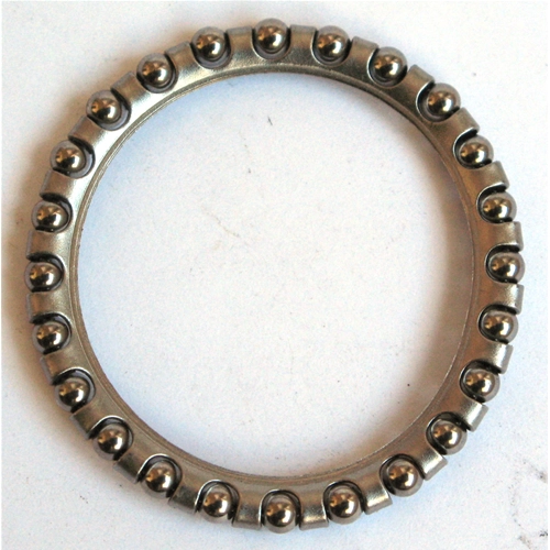 Lenkgetriebekappe 31,4 x 39,3 x 2,6 mm mit 1/8-Kugeln, obere Lenkung für VESPA 50 90 125 150 160 180 200 ro 077024