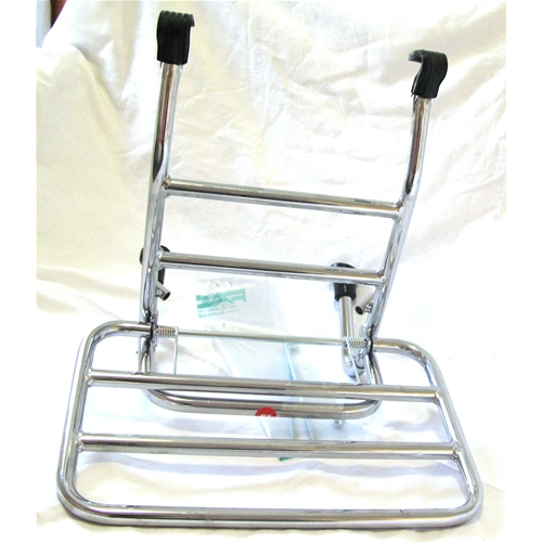 Verchromter Frontgepäckträger für VESPA 50 90 125 150 160 180 200 NLR SPECIAL PRIMAVERA SS ET3 PX PE ARCOBALENO PK XL RUSH N FL2 HP ro 610271M