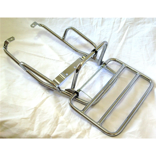 Verchromter Gepäckträger für VESPA 50 128 PK XL RUSH N FL2 HP 4