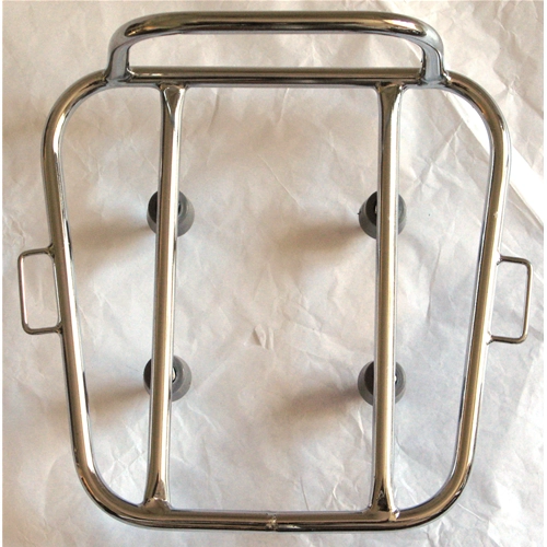 Portaequipajes trasero LAMBRETTA 125 150 175 LI 3/S TV SPECIAL SPRINT DL también apto para Vespa con faro bajo V1 V15 V30 VM VN VL