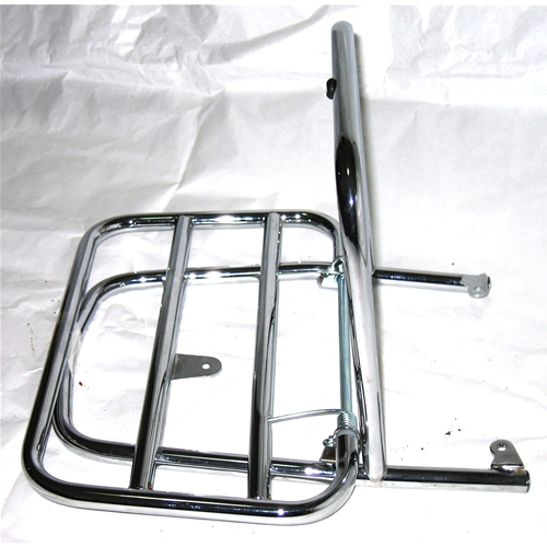 Portaequipajes trasero cromado para la nueva VESPA GT GTS.