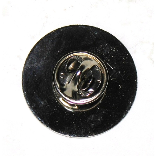 Insignia miniatura de pin esmaltado VESPA SERVICE en aleación de metal ro 610108M, diámetro aproximado de 26 mm.