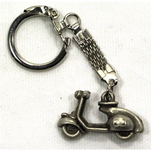 Llavero con logo VESPA de los años 60, 33 mm de largo, tipo VBA VBB, hecho a mano en zamak ro 610172M