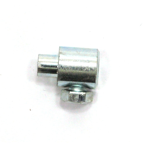 Klemme mit seitlicher Schraube Ø 7 x 11 M4 für VESPA Außendurchmesser 7 mm. – 1 Stück. Für Kupplungszug Ø 2,7 mm.