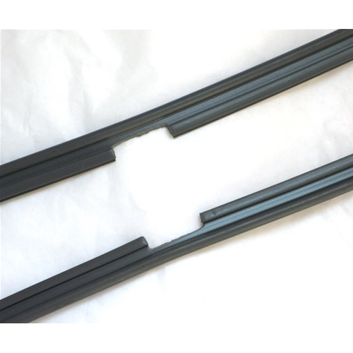 Pair of grey profiles for LAMBRETTA