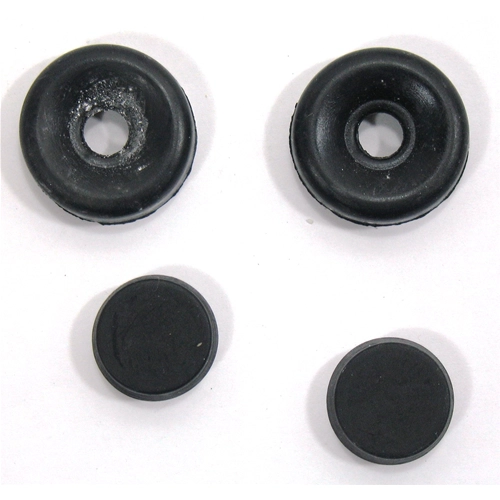 Set of front brake pad oil seals for APE MP diameter 22 mm