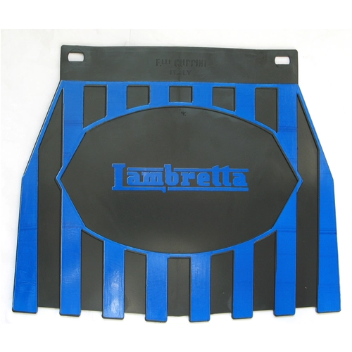 Bavettes « LAMBRETTA » noires et bleues pour toutes les Lambretta