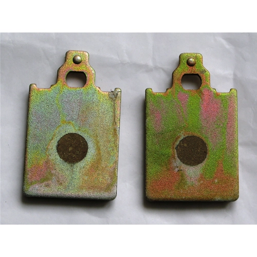 Plaquettes de frein blanches pour Vespa PX 125, 150 et 200