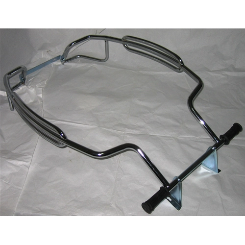 Double chrome tubular body protection perimeter for VESPA PE PX ARCOBALENO T5 80 125 150 200