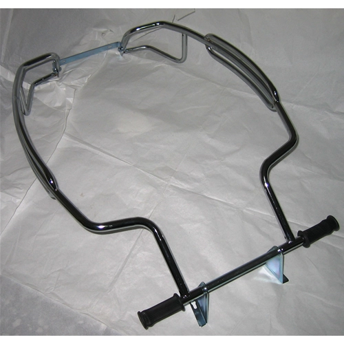 Double chrome tubular body protection perimeter for VESPA PE PX ARCOBALENO T5 80 125 150 200