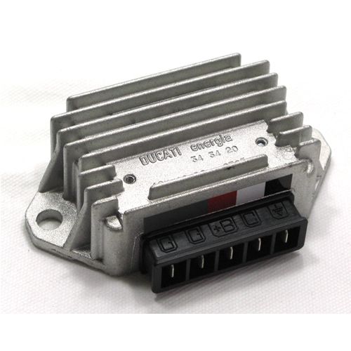 Regulador de corriente alterna/continua DUCATI de 12 voltios y 16 amperios para VESPA 125 150 200 PX PE PK - COSA - APE ro 230824