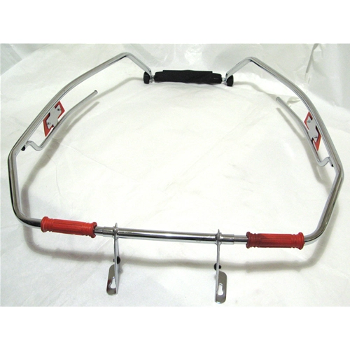Chromed Body Guard - Red - for VESPA 125 150 160 180 200 SUPER GT SPRINT SS RALLY