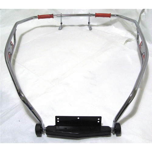 Chromed Body Guard - Red - for VESPA 125 150 160 180 200 SUPER GT SPRINT SS RALLY