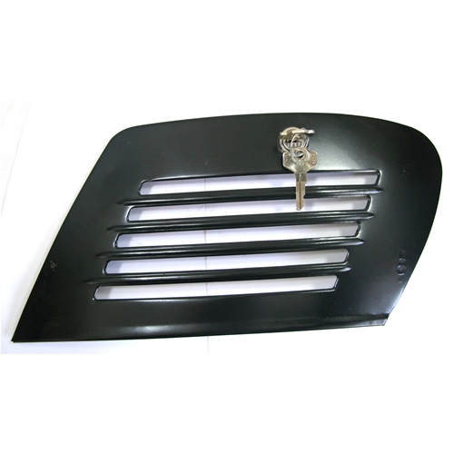 Tapa del compartimento del motor con cerradura para VESPA 50 90 primera serie