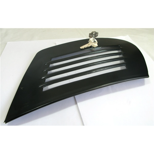 Tapa del compartimento del motor con cerradura para VESPA 50 90 primera serie