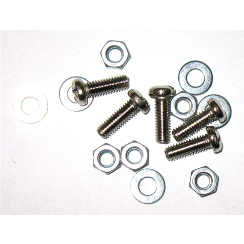 Jeu de vis pour fixer le support de plaque d'immatriculation pour VESPA