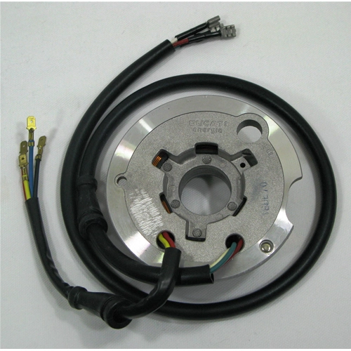 DUCATI 6-pole stator with plate for VESPA 125 ET3 from 1976 to 1983 VMB1T ro 186974