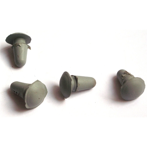 Long stem grey cap to close hole plugs on the frame VESPA APE LAMBRETTA