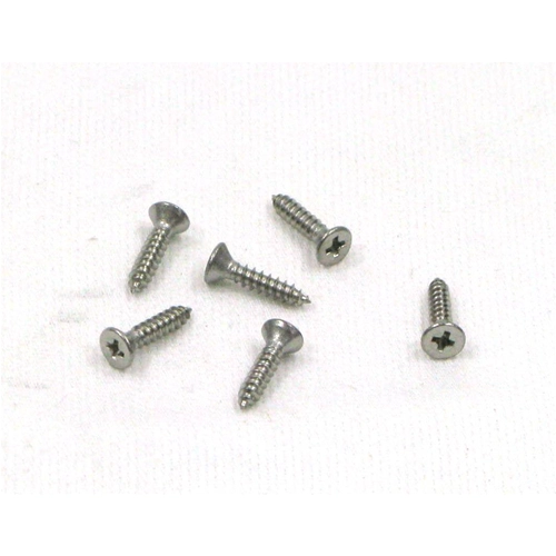 Edelstahlschraube 2,9 x 13 mm mit Senkkopf für VESPA 50 90 125 150 160 180 200 zur Montage von Wappendekor, Spritzschutz, Hupe, Kotflügel und Karosserieschutz