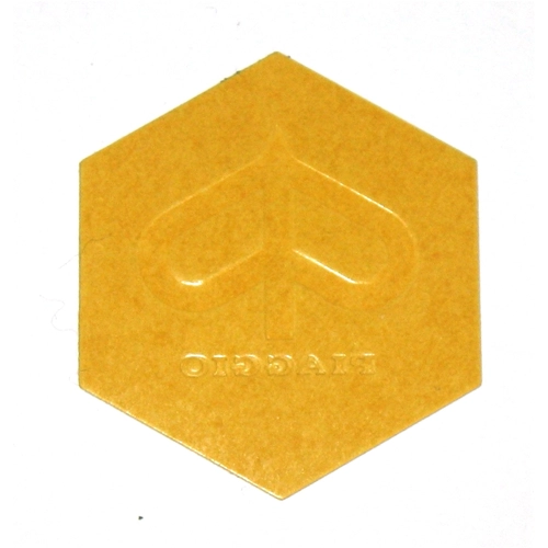 PIAGGIO Escudo de aluminio hexagonal de 26 mm para manillares VESPA TS SPRINT VELOCE RALLY para VESPA 50 90 NLR SPECIAL PIAGGIO CIAO SI BRAVO BOXER GRILLO ro 295613 152280