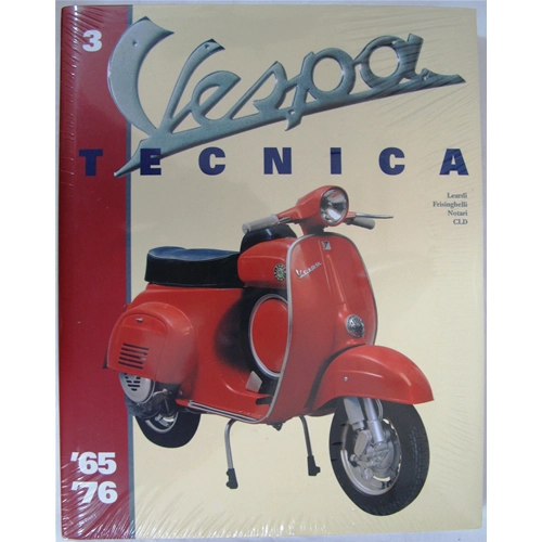 Band Nr. 3 „VESPA TECNICA" (italienisch für VESPA) von 1965 bis 1976