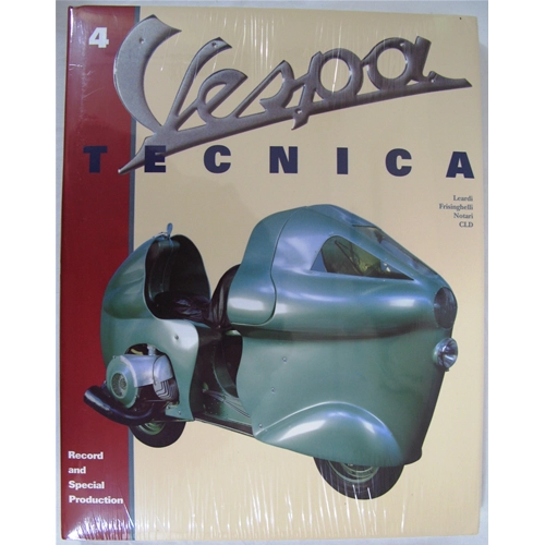 Band Nr. 4 „VESPA TECNICA" in italienischen Sonderproduktionen – rekordverdächtige VESPAs