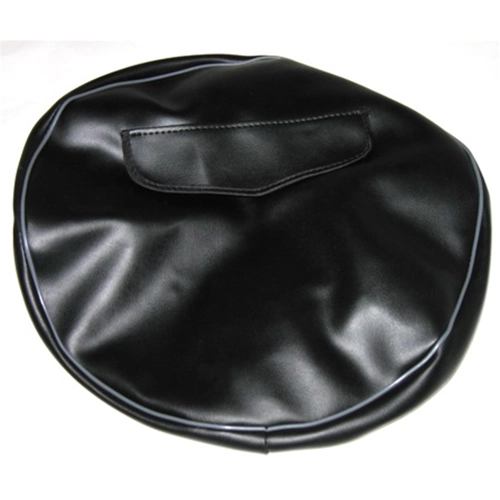 Enjoliveur noir 10" pour LAMBRETTA et VESPA 50 125 150 160 180 200