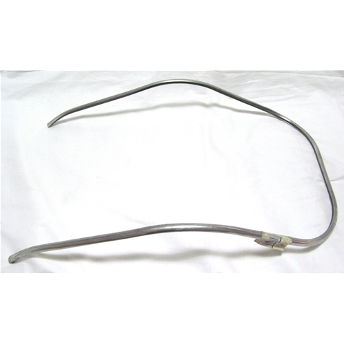 Borde protector de aluminio para VESPA 50 V5SS - 90 V9SS. Producto italiano. Número de referencia: 101215.