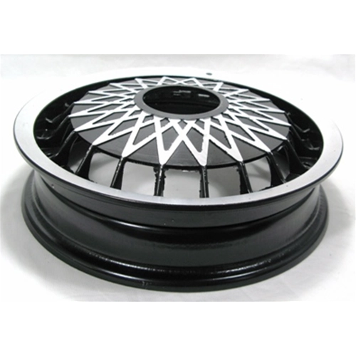 Jante en alliage noir CERES pour VESPA spéciale PX PE GT GL SPRINT VELOCE 50 125 150 200