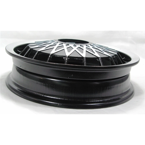Jante en alliage noir CERES pour VESPA spéciale PX PE GT GL SPRINT VELOCE 50 125 150 200