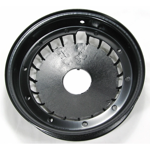 Jante en alliage noir CERES pour VESPA spéciale PX PE GT GL SPRINT VELOCE 50 125 150 200