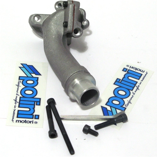 Colector de admisión doble con válvula de láminas POLINI 24 para Vespa 125 PK XL 3F