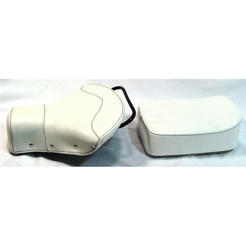 Kit de sillín y cojín blancos para VESPA 125 150 VNA VNB VBB VBA GT GTR PX PE SPRINT desde 1959