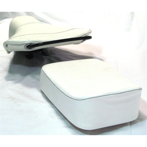 Kit de sillín y cojín blancos para VESPA 125 150 VNA VNB VBB VBA GT GTR PX PE SPRINT desde 1959