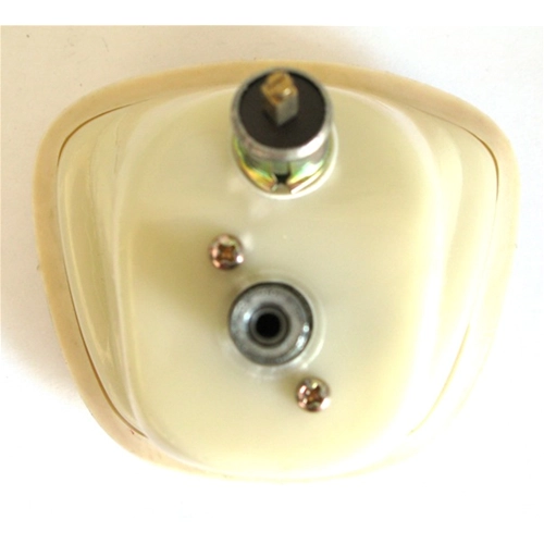 White background speedometer with 120 km/h scale for LAMBRETTA 200 SX DL