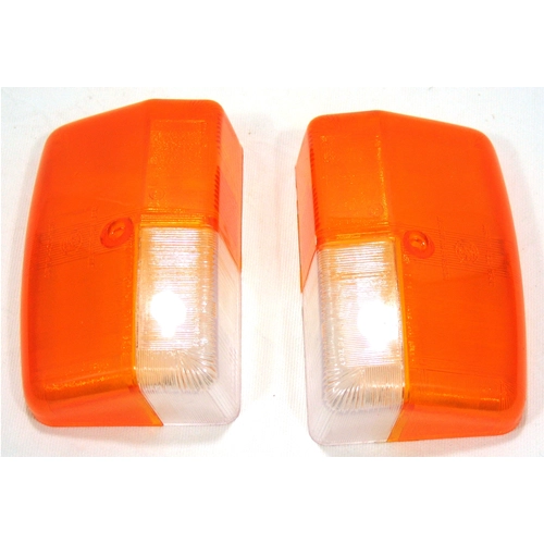 Front plastic indicator lights for APE MP P501 P601 P601V 220 1978 1983 ro 180004 180021