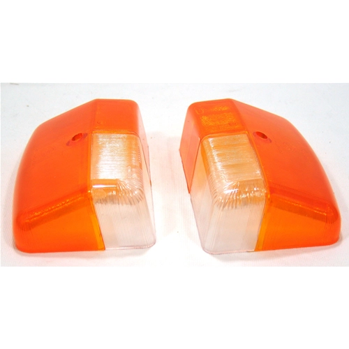 Front plastic indicator lights for APE MP P501 P601 P601V 220 1978 1983 ro 180004 180021